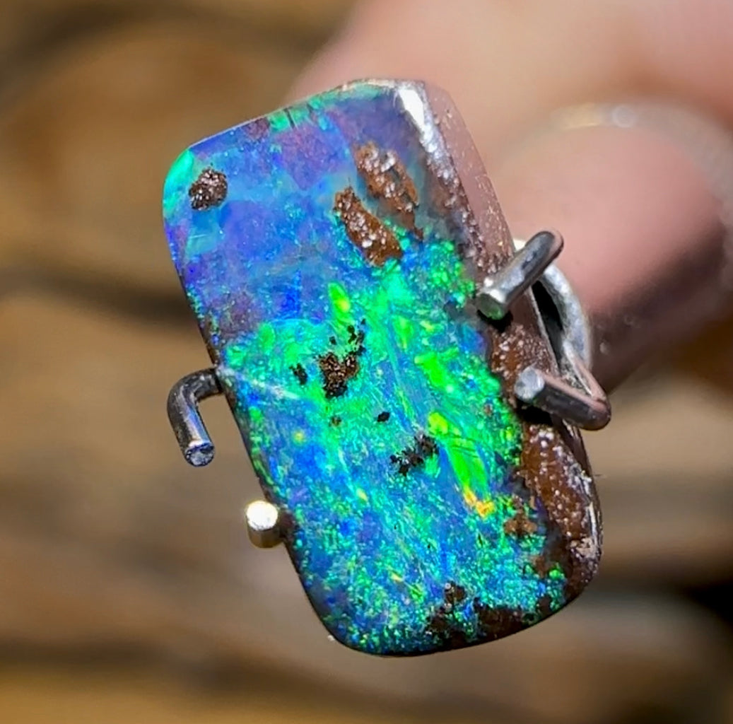 1.4cts - Solid Queensland Boulder Opal - Opal Whisperers