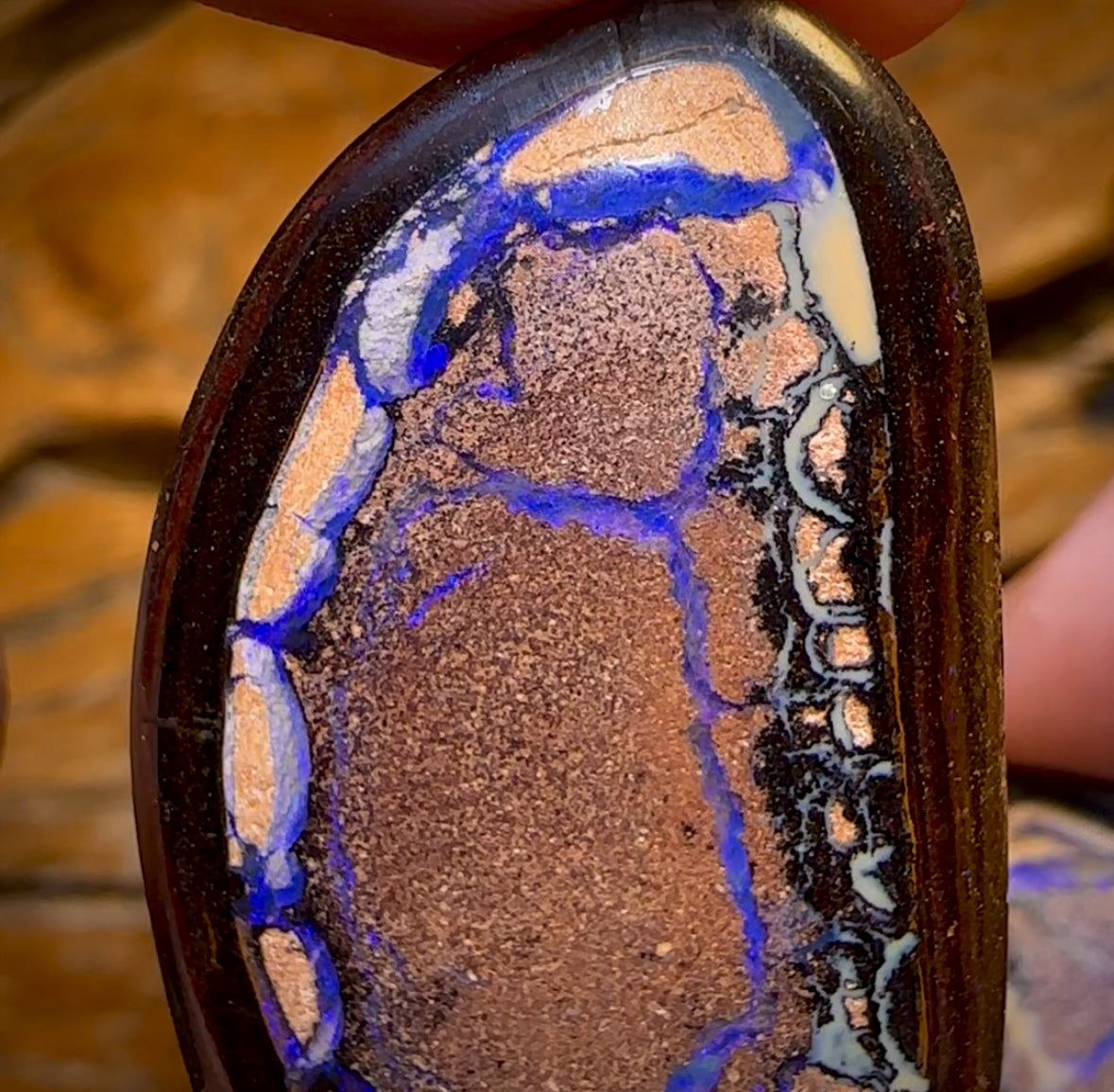 181.6cts - Wonderful Complete Yowah Nut Tribal Kernel Opal Pair