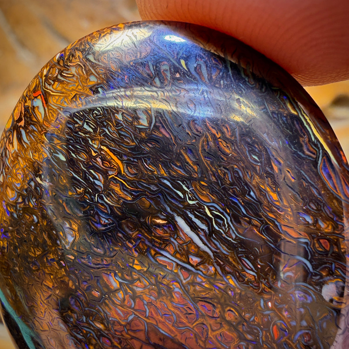 101.4cts - Big Tribal Yowah Nut Opal. Double Sided Bargain