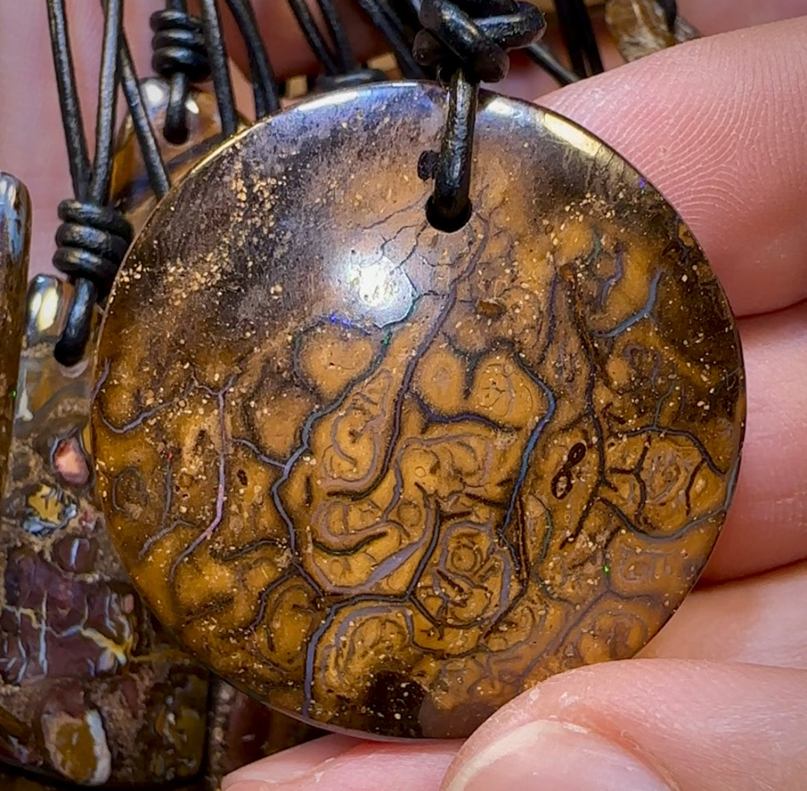 16x Drilled Yowah Boulder Opals. Bulk Wholesale Dealers Package - Opal Whisperers