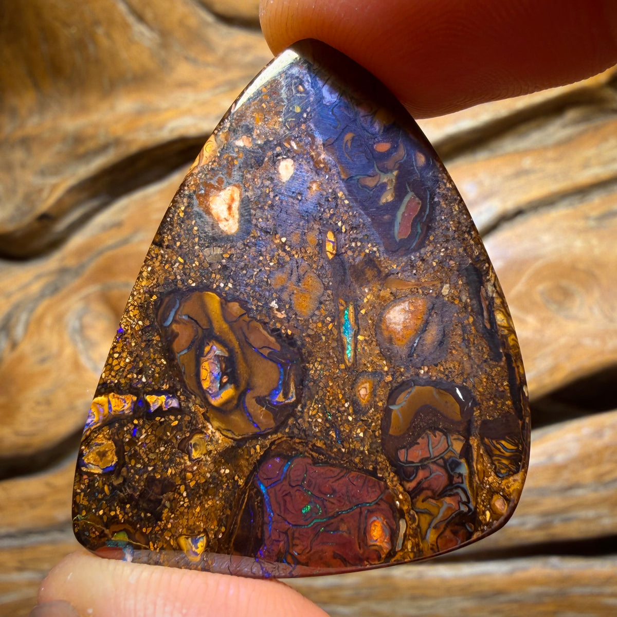 60.5cts - Tribal Yowah Nut Conglomerate Opal