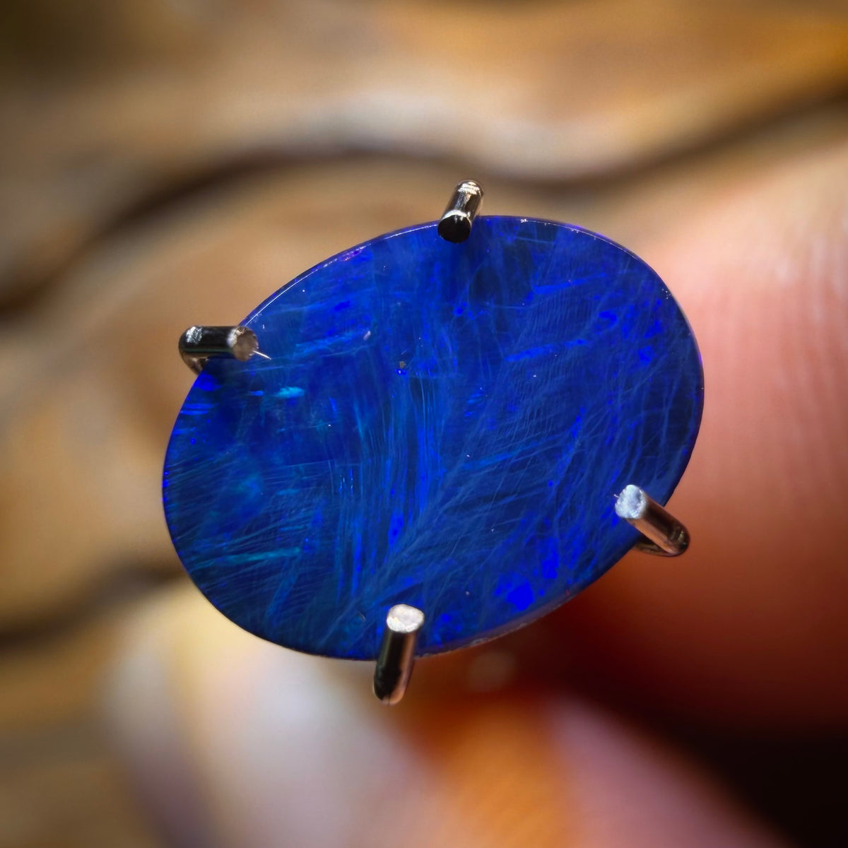 Wildcard! 0.95cts - Australian Boulder Opal Doublet