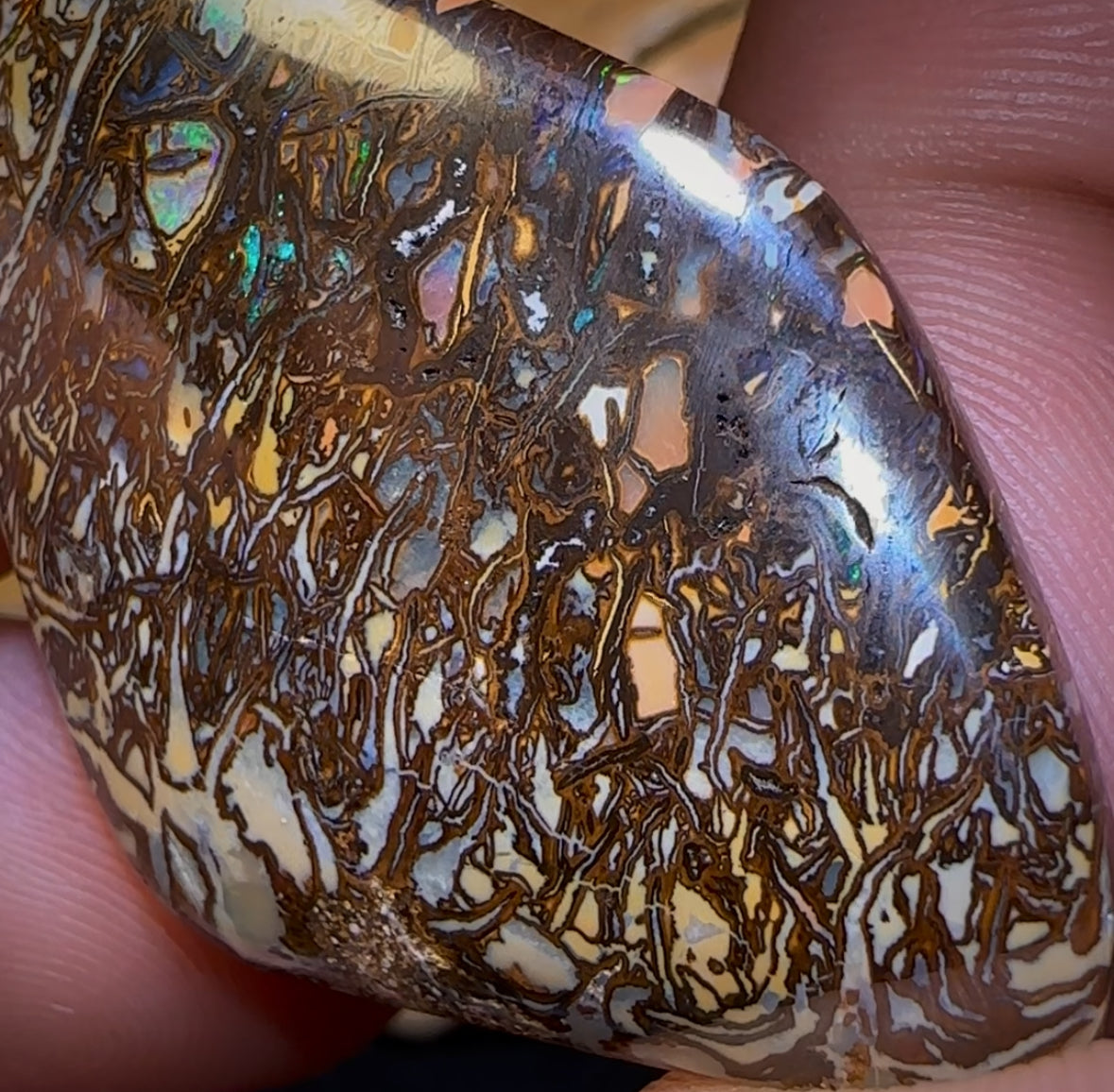 81.1cts - Tribal Australian Boulder Opal. Double Sided BARGAIN