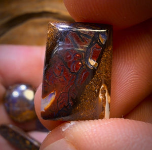 73.4cts - 10x Australian Tribal Boulder Opal’s. Wholesale Dealers Parcel