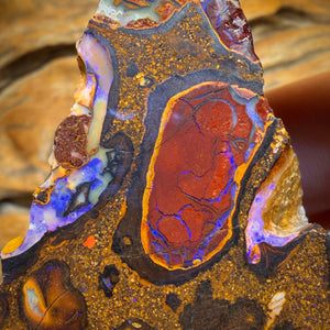 299.1cts - Yowah Nut Conglomerate Rough Piece. Featured On ‘OUTBACK OPAL HUNTERS’!!