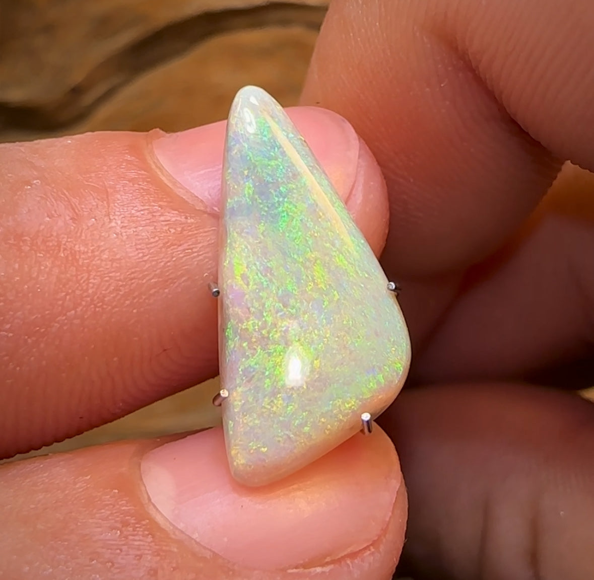 Auction Fall-Through = Your Gain! 🔥 Now More Than 50% Off RRP 🚨  3.1cts - South Australian White Opal