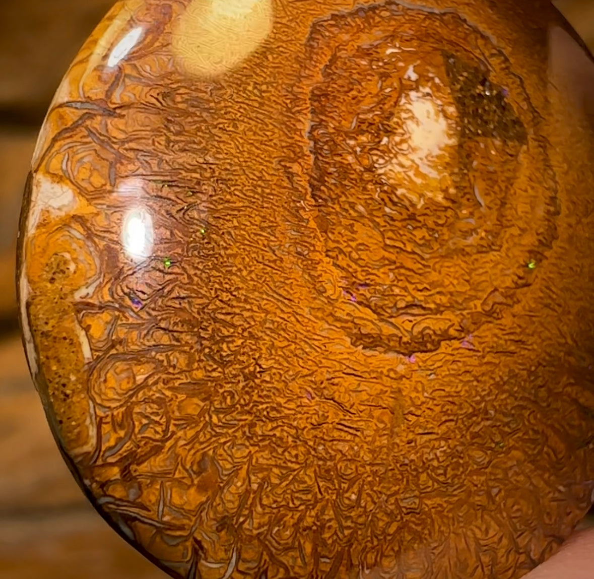 35.3cts - Tribal Australian Boulder Opal from Yowah