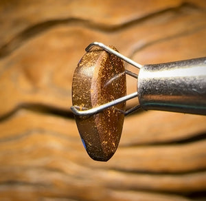 2.9cts - “Royal Blue”Queensland Boulder Seam Opal