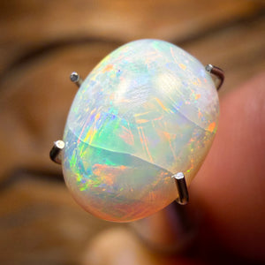 🔨 AUCTION 🔨 No Reserve 2.15cts - South Australian White Opal from Andamooka