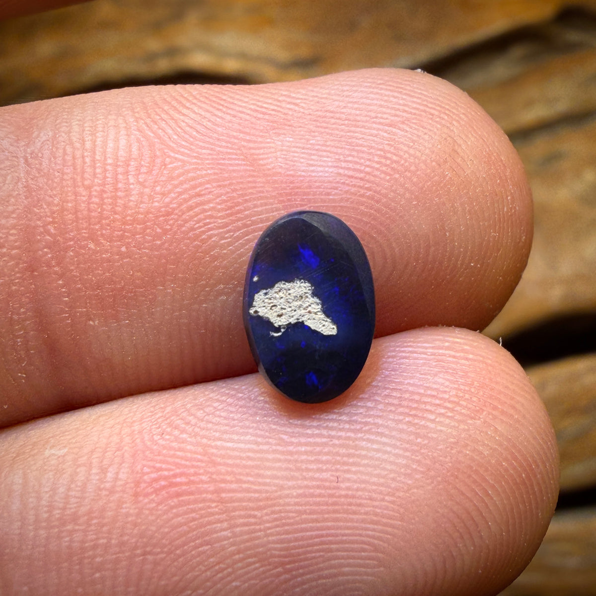 Bargain Card! 1.1cts - Black Opal from Lightning Ridge