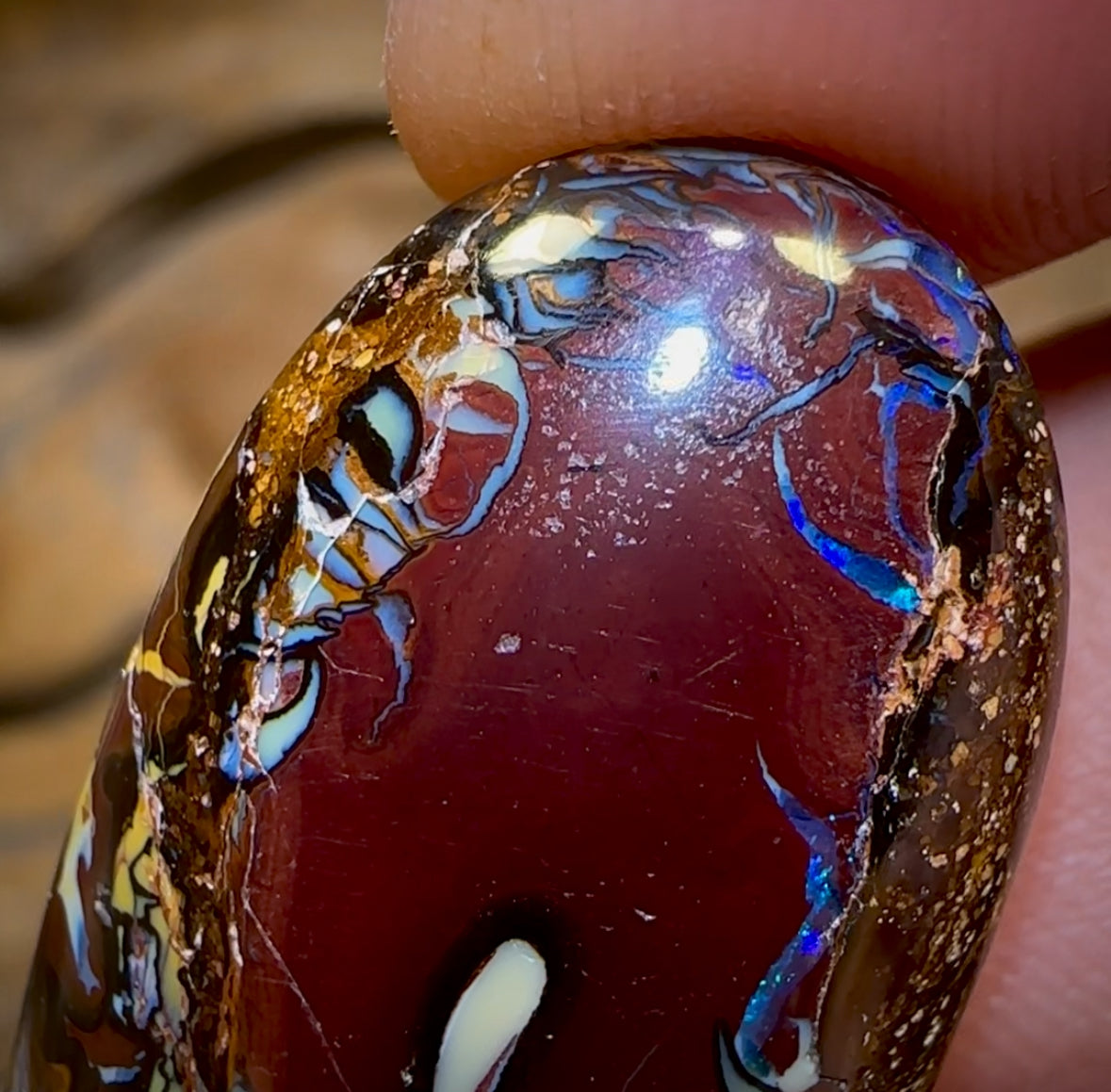 Auction Fall-Through = Your Gain! 🔥 Now More Than 50% Off RRP 🚨 40.9cts - Tribal Queensland Boulder Opal from Koroit