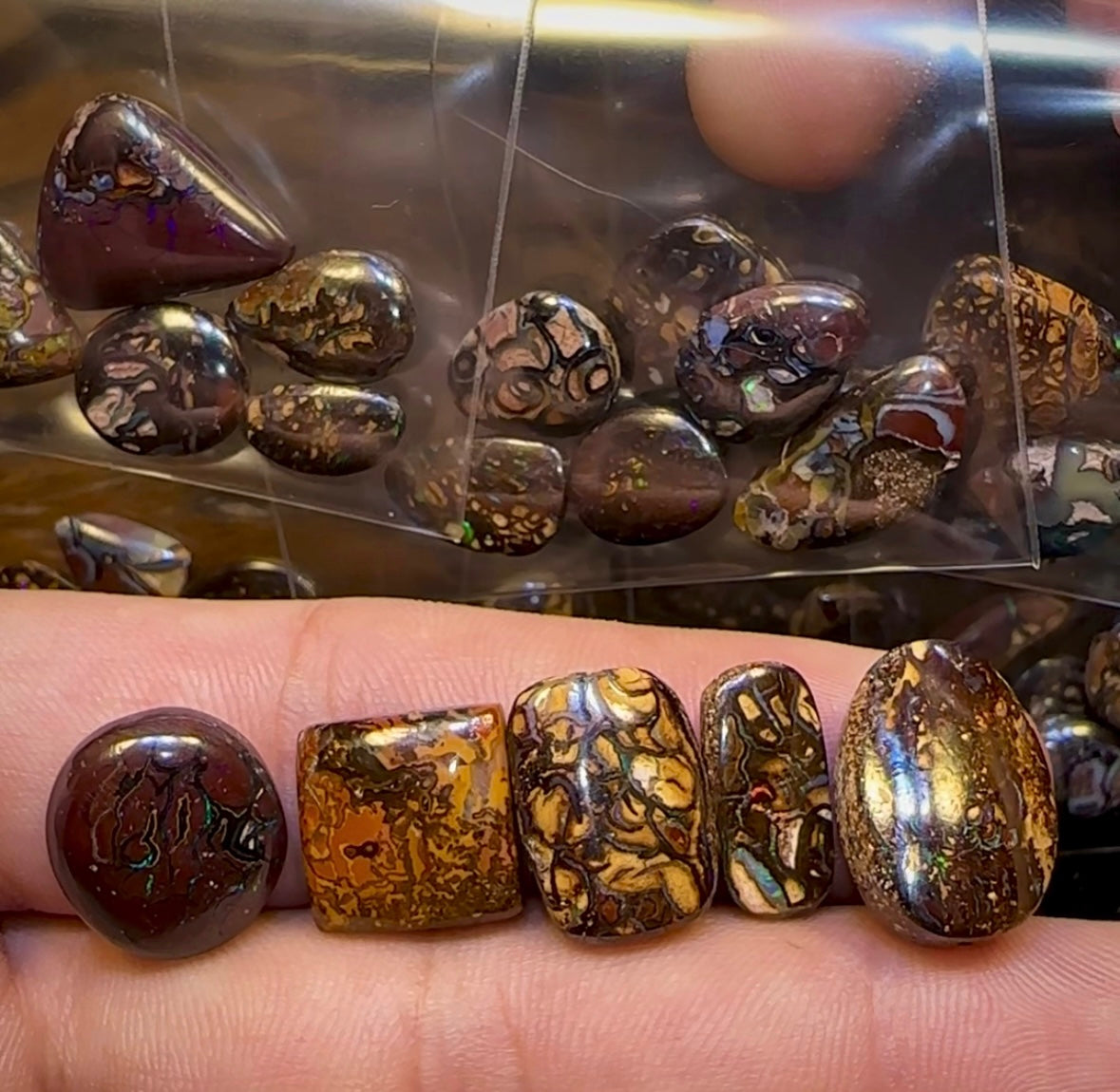 (Template) Tribal Boulder Opal Parcel. BULK LISTING - 5 FOR $175!! - Opal Whisperers