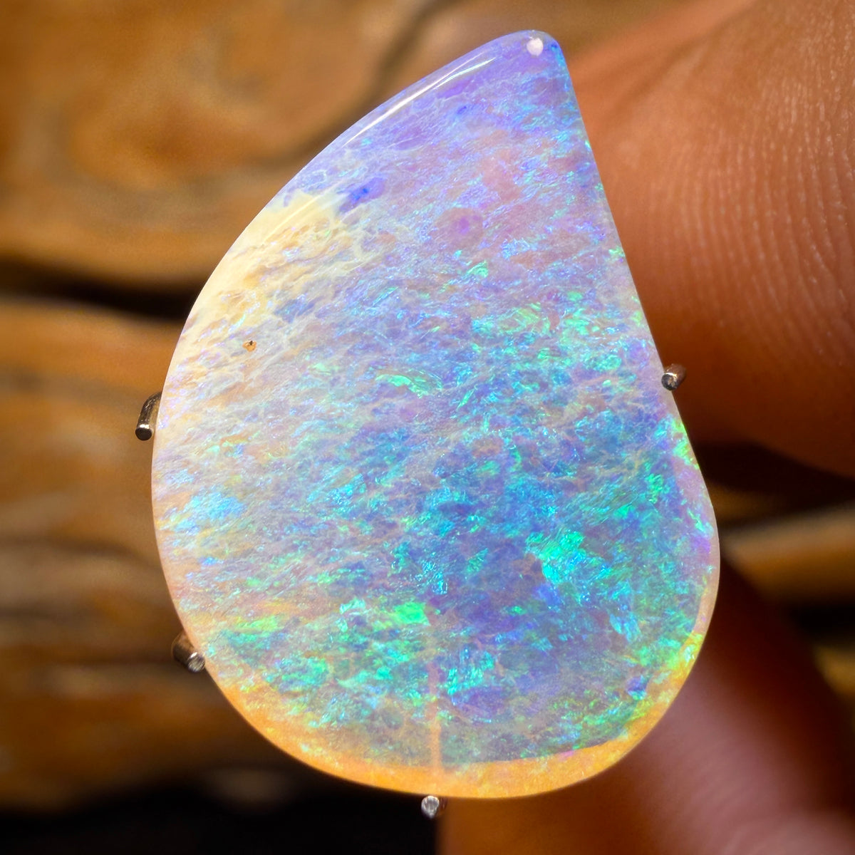 5cts - Solid Australian Boulder Pipe Crystal Opal