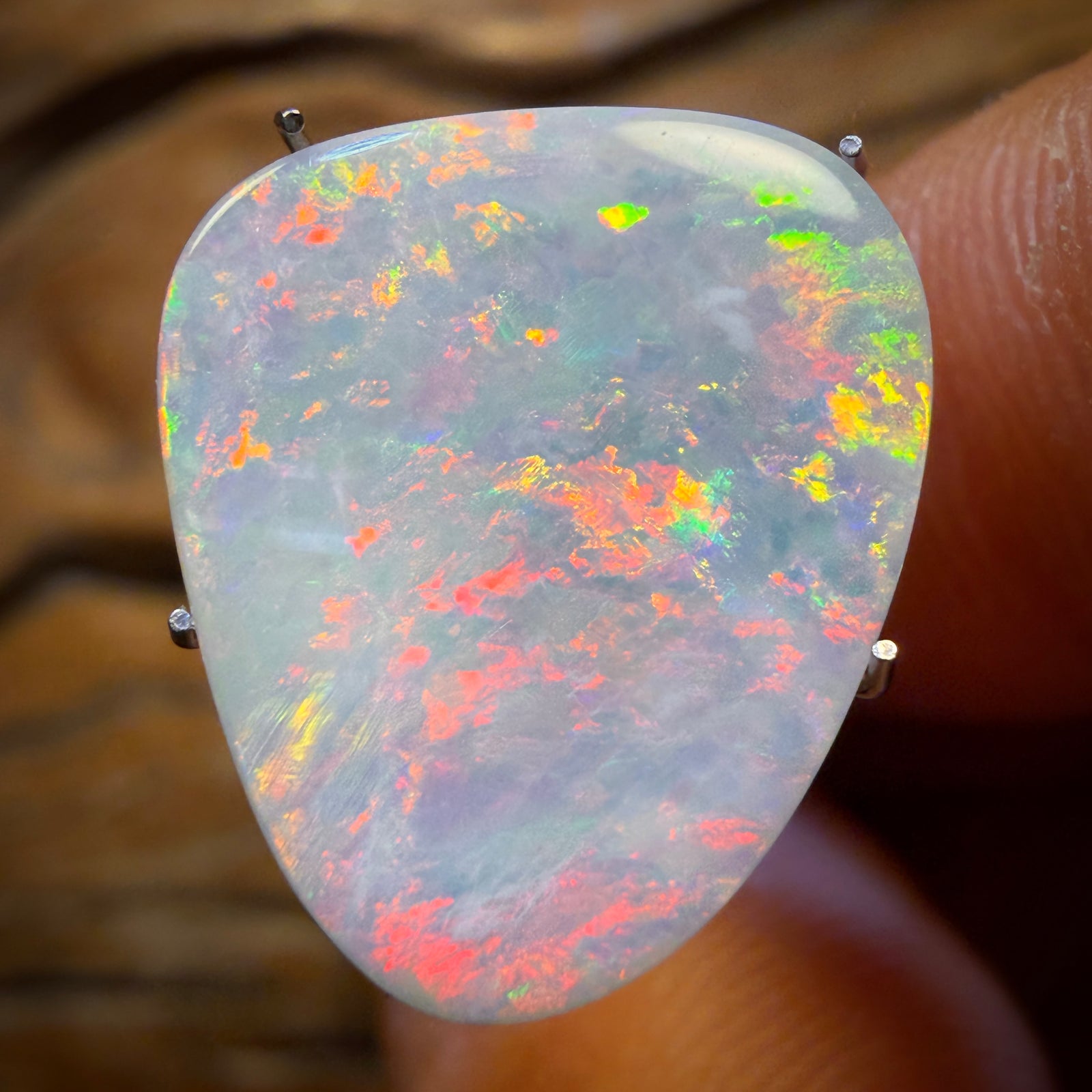 6.3cts - Gem Lightning Ridge Light Opal