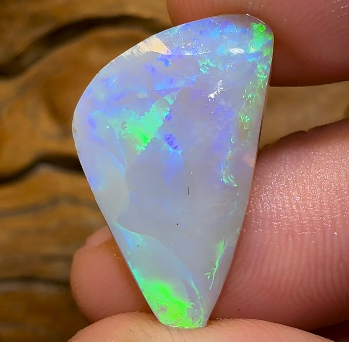 10cts - Lightning Ridge Dark Opal Rub - Opal Whisperers