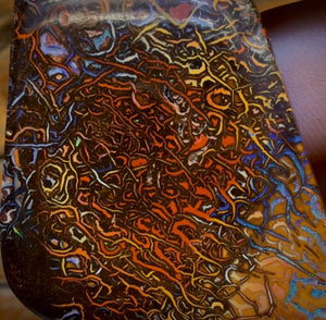 197.1cts - “Dragon Heart” — Double-Sided Masterpiece Australian Boulder Opal from Koroit