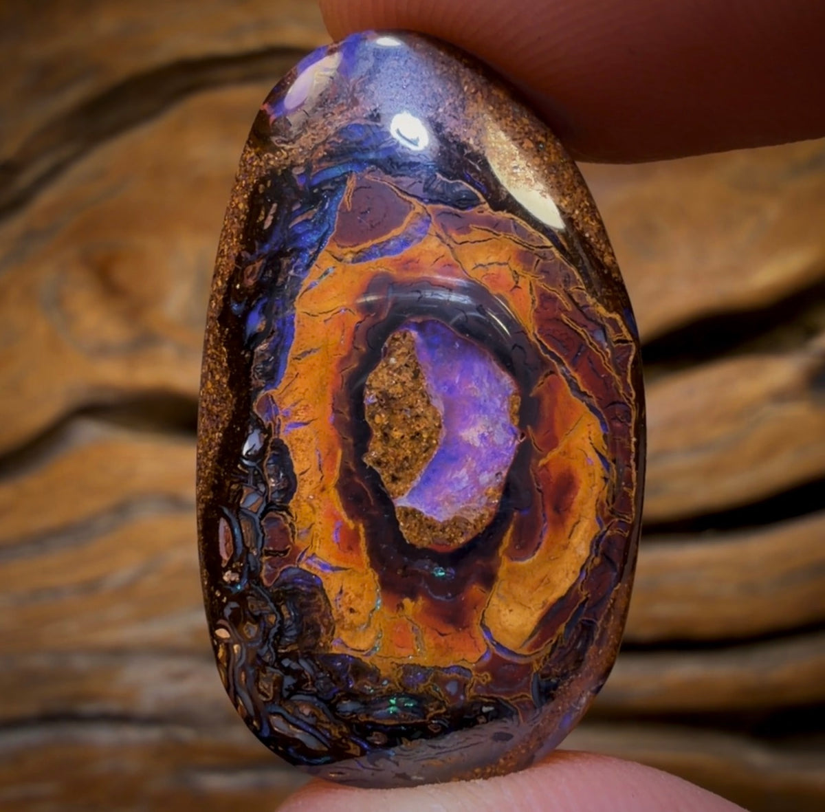 42.6cts - Yowah Nut Kernel Opal. Australian Boulder Opal
