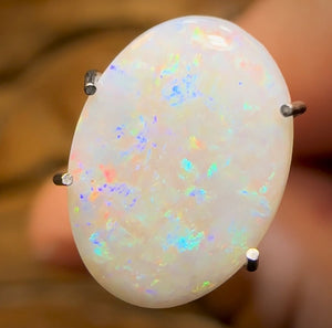 1.6cts  - South Australian White Opal from Mintabie - Opal Whisperers