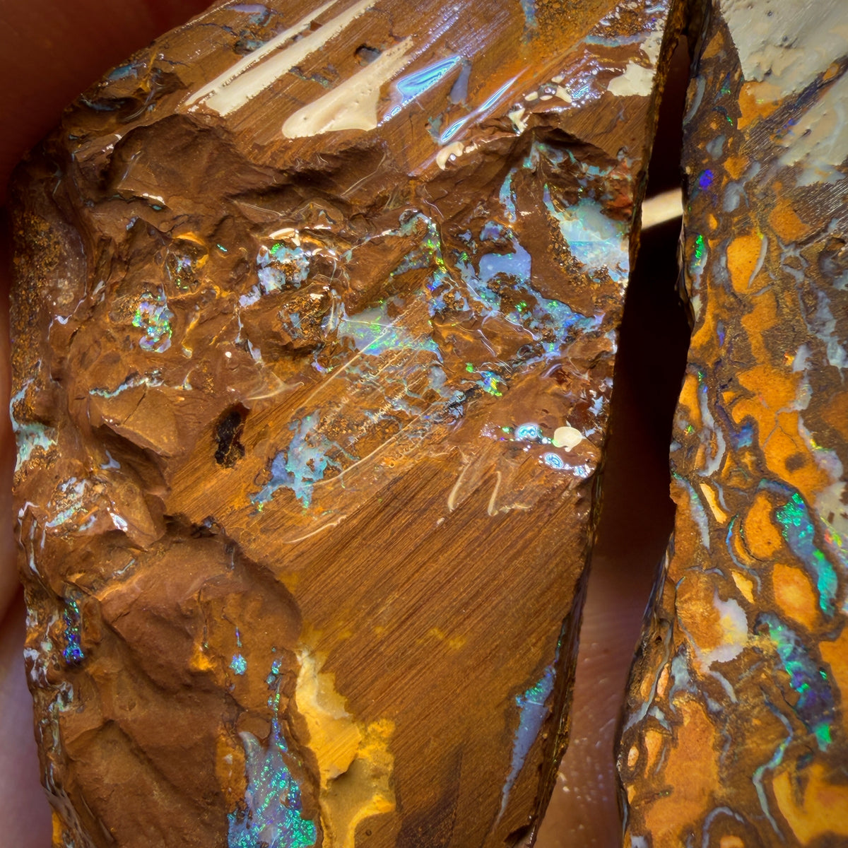 50% Off Card! 420.4cts - 3x Yowah Nut Rough Opal Parcel. Australian Opal