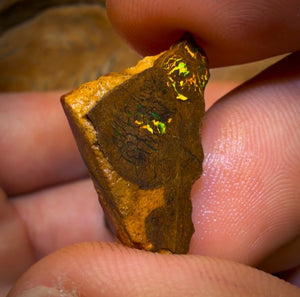 🔒99.2cts - 5x Australian Boulder Opal Rough Parcel