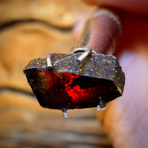 🔨 AUCTION 🔨 1.4cts - Queensland Boulder Seam Opal Rub