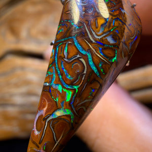 21.4cts - Tribal Queensland Boulder Opal from Yowah