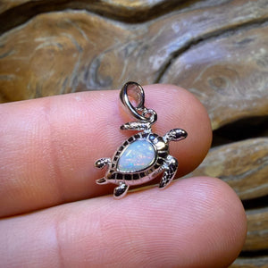 Sterling Silver - Solid South Australian Crystal Opal Pendant