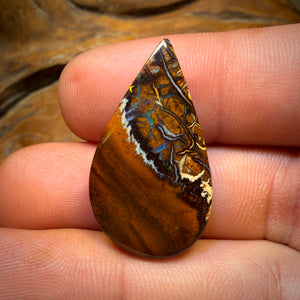 27.7cts - Tribal Yowah Nut Opal. Australian Opal