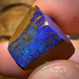 27.7cts - Queensland Boulder Seam Opal Rub