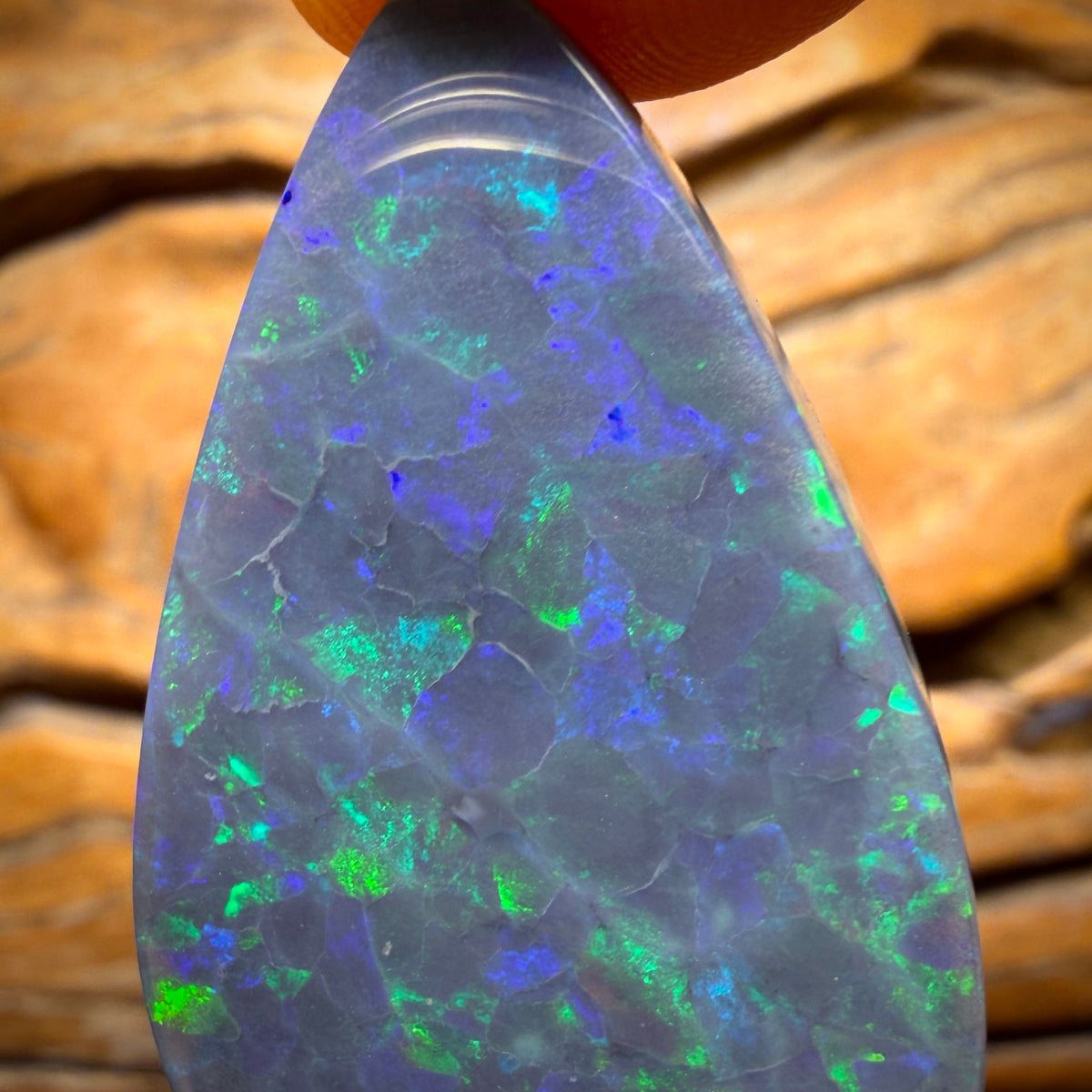 “Set in Stone” - Private Collector Investment - 52.2cts - “Set in Stone” Investment TOP Lightning Ridge Black Opal