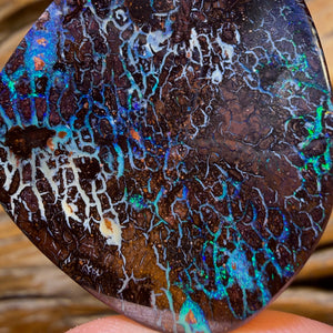 77.3cts - Tribal Queensland Boulder Opal from Yowah