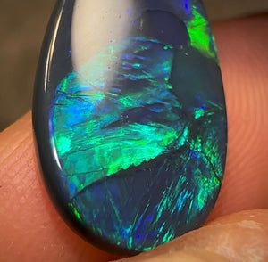 4.3cts - “Heritage Collection” Lightning Ridge Solid Black Opal - Opal Whisperers