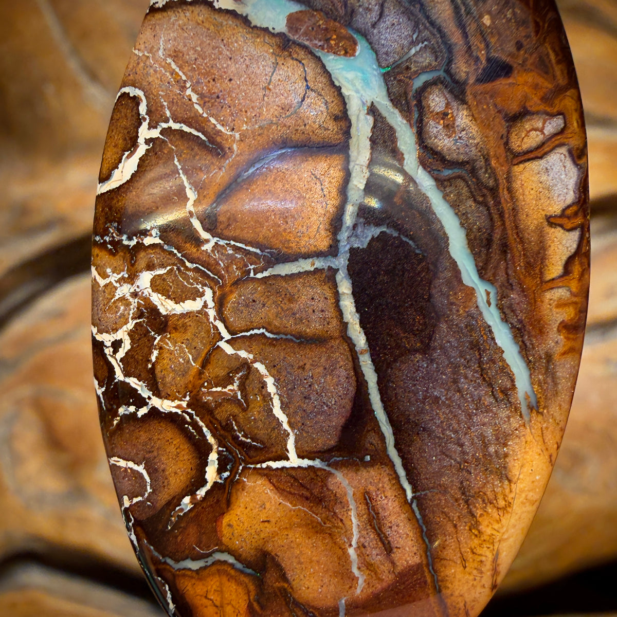 38.1cts - Tribal Yowah Nut Opal. Australian Opal Bargain