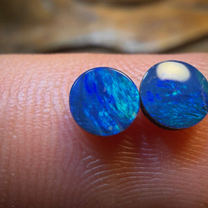 Wildcard! 0.87cts - Australian Boulder Opal Doublet Pair