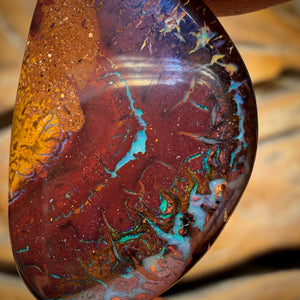 30cts - Tribal Yowah Nut Opal. Australian Opal