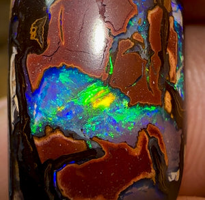 13.6cts - Australian Boulder Opal Eye Kernel Gem.