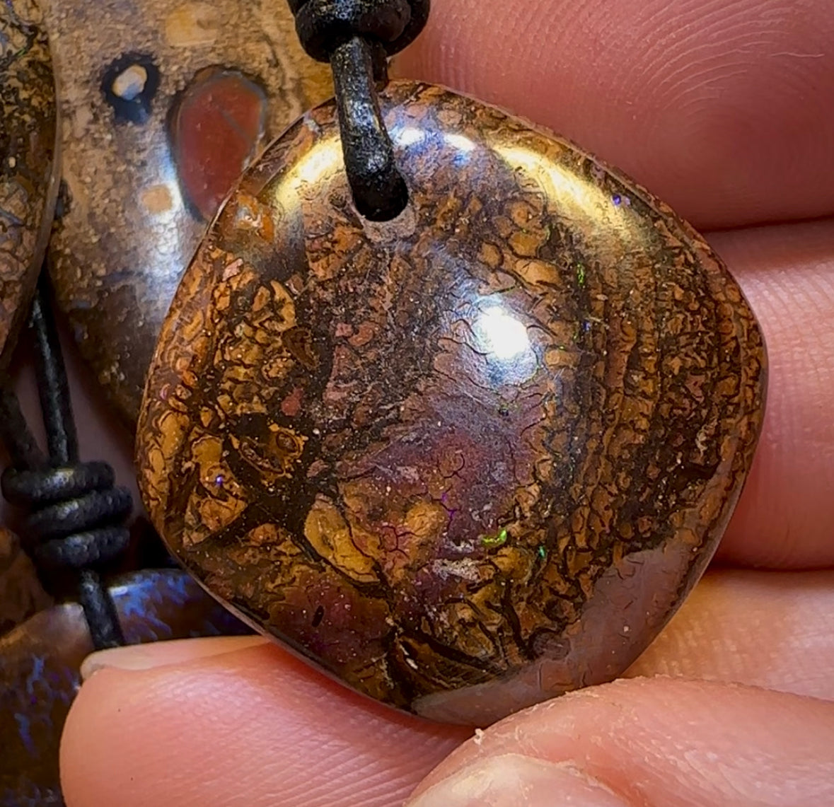 10x Drilled Yowah Boulder Opals. Bulk Wholesale Dealers Package - Opal Whisperers