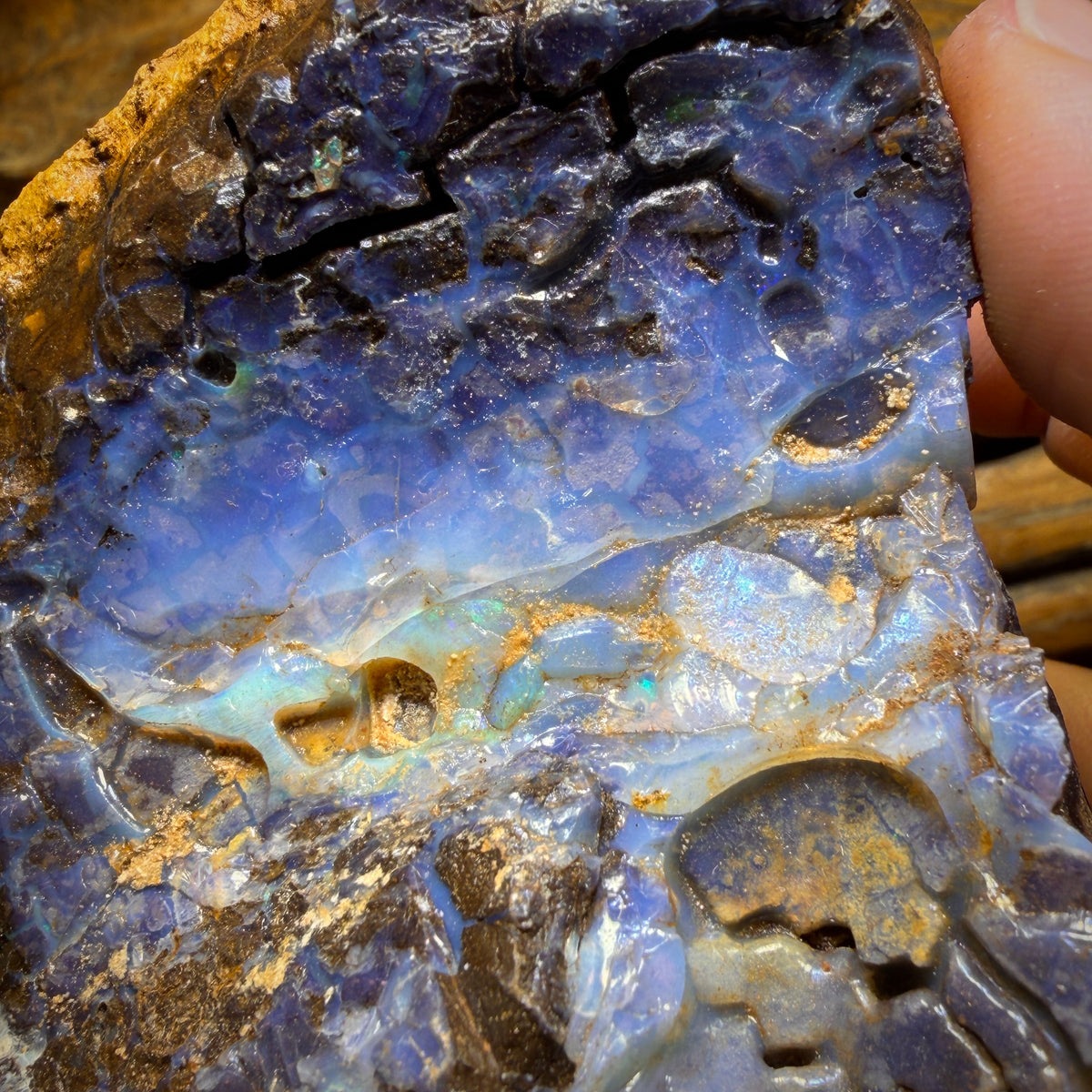 Half Price Bargain! 2119cts - Large Queensland Boulder Seam Opal Rough Piece Less than $0.50c/ct