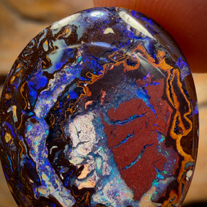 22.9cts - “Blue Tribal Magic” Queensland Boulder Opal from Yowah