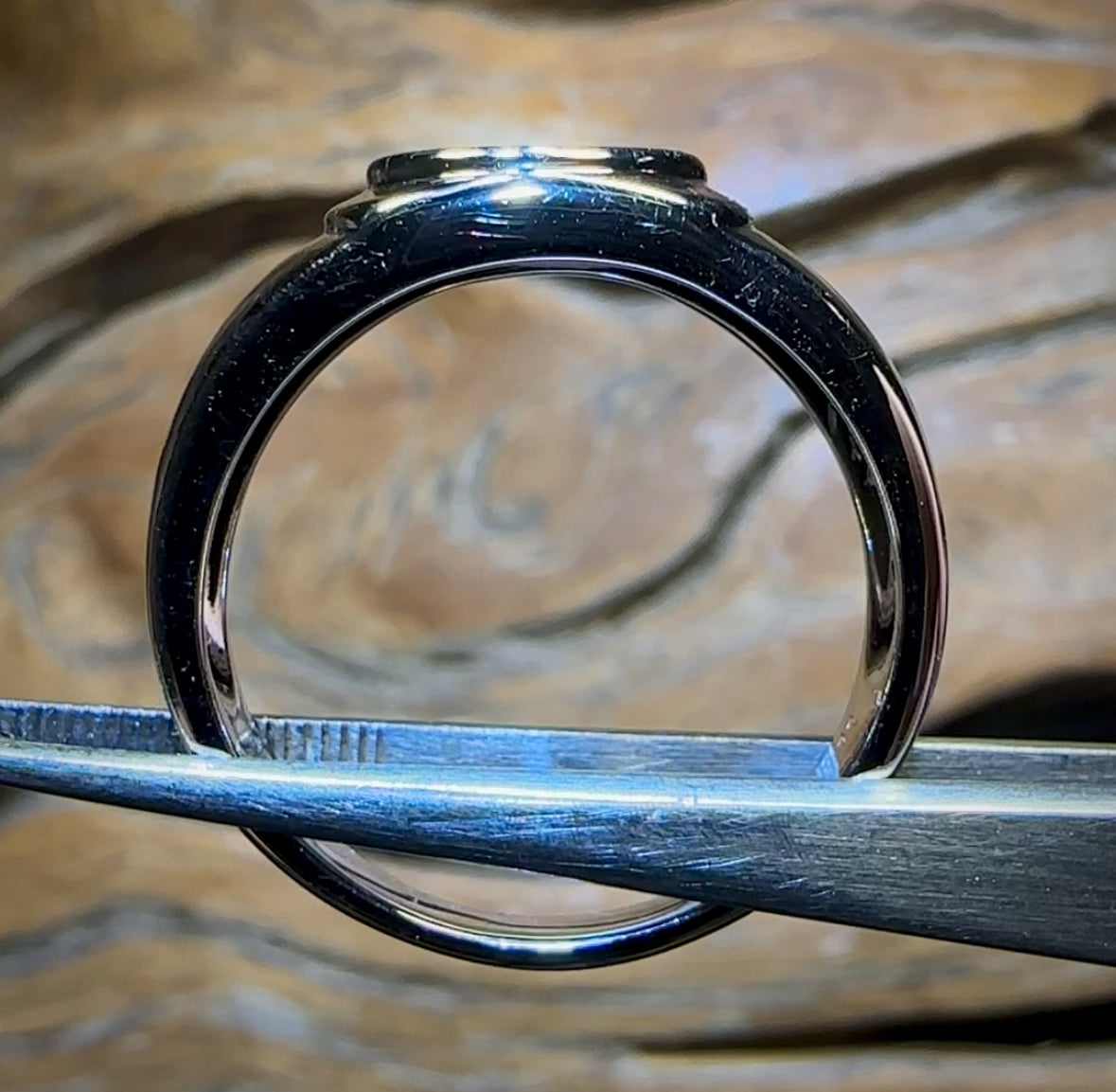 “Water Ways” Sterling Silver - UNISEX Queensland Boulder Opal Doublet Ring