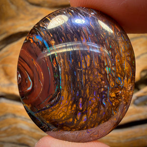 65.4cts - Tribal Yowah Nut Opal. Double Sided