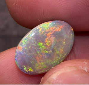 4.95cts - “Heritage Collection” Lightning Ridge Solid Semi Black Opal - Opal Whisperers