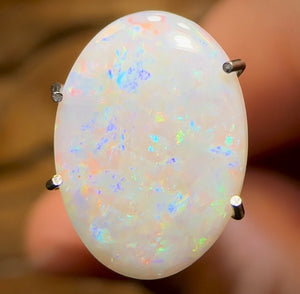 1.6cts  - South Australian White Opal from Mintabie - Opal Whisperers