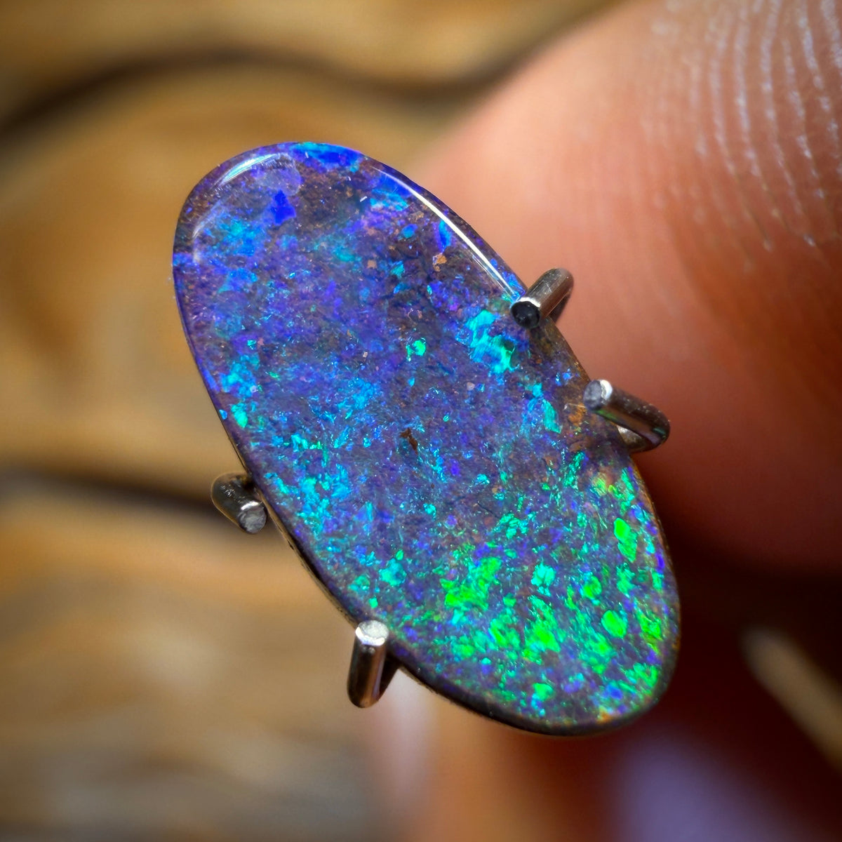TGIF 1.35cts - Australian Boulder Seam Opal from Winton