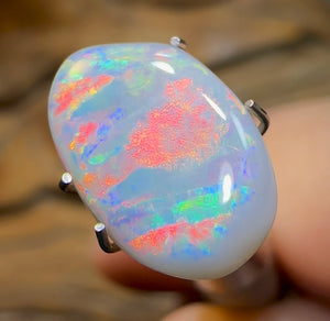 3.4cts - Lightning Ridge Semi Black Opal