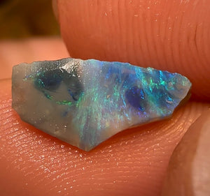 9.6cts - 8x TOP Lightning Ridge Black Opal Chips - Opal Whisperers