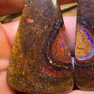 117.4cts - Tribal Queensland Boulder Opal Pair