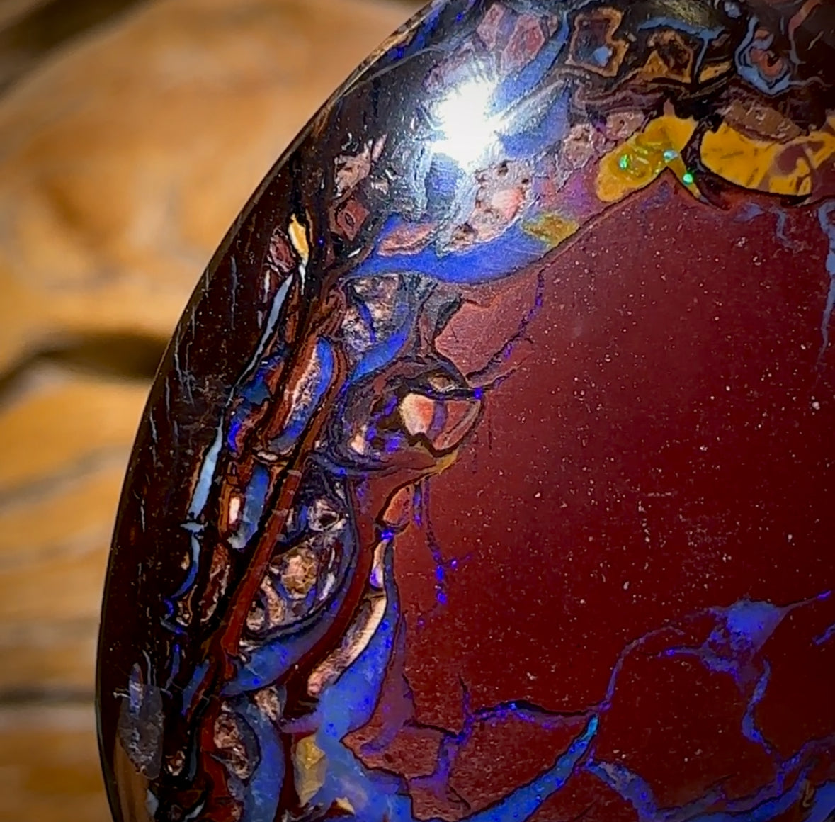 68.4cts - Tribal Pair 1 Queensland Boulder Opal. Australian Opal