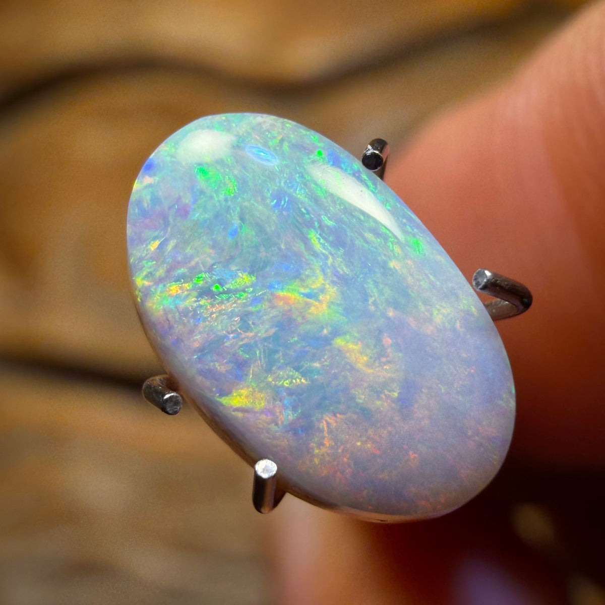 1.7cts - Solid Australian Boulder Pipe Opal