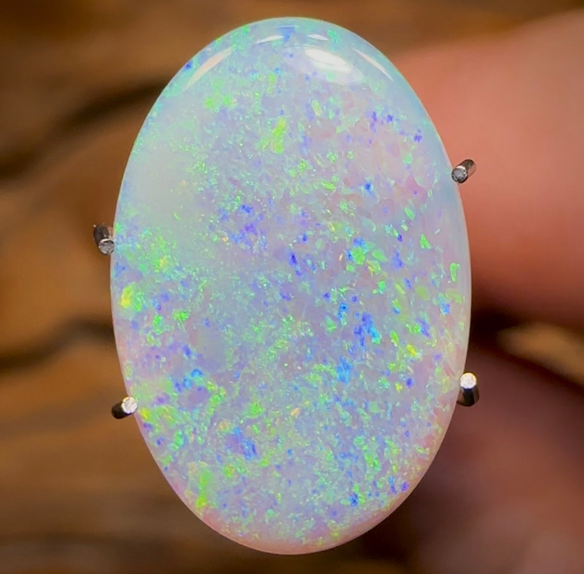 3cts - Lightning Ridge Light Opal. Gem Quality - Opal Whisperers